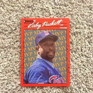 Rare Kirby Puckett 1989 card